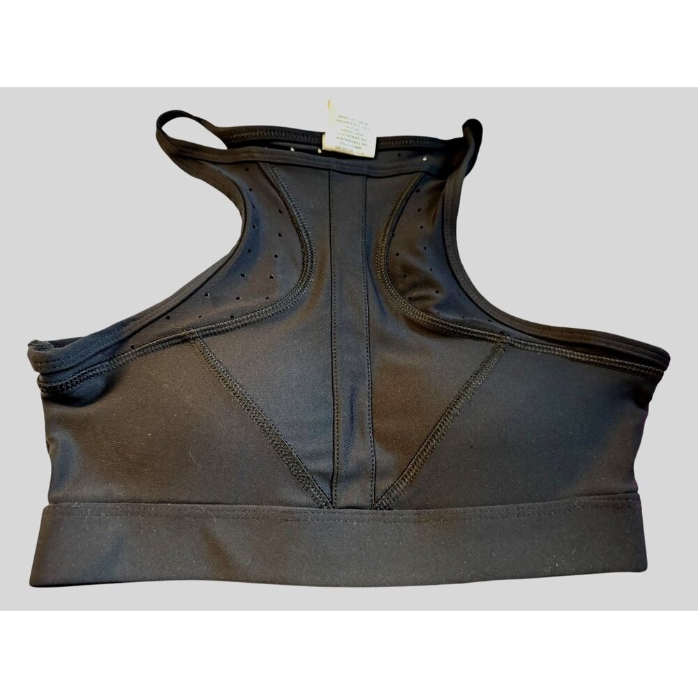 C&C California Women's Black Racerback XS Sports Bra New